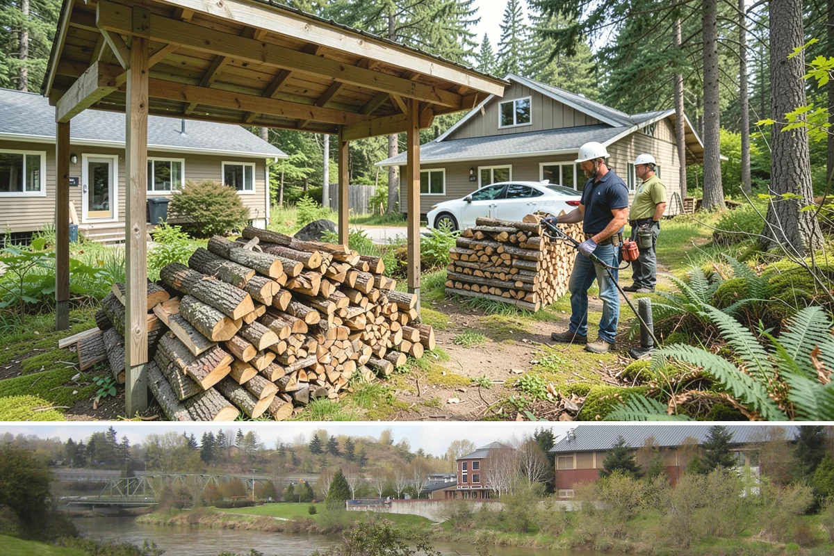 BBQ Cooking Wood in Tukwila, King County, WA - BBQ cooking wood moves fastest through the spring and summer grilling season across the Northwest.
