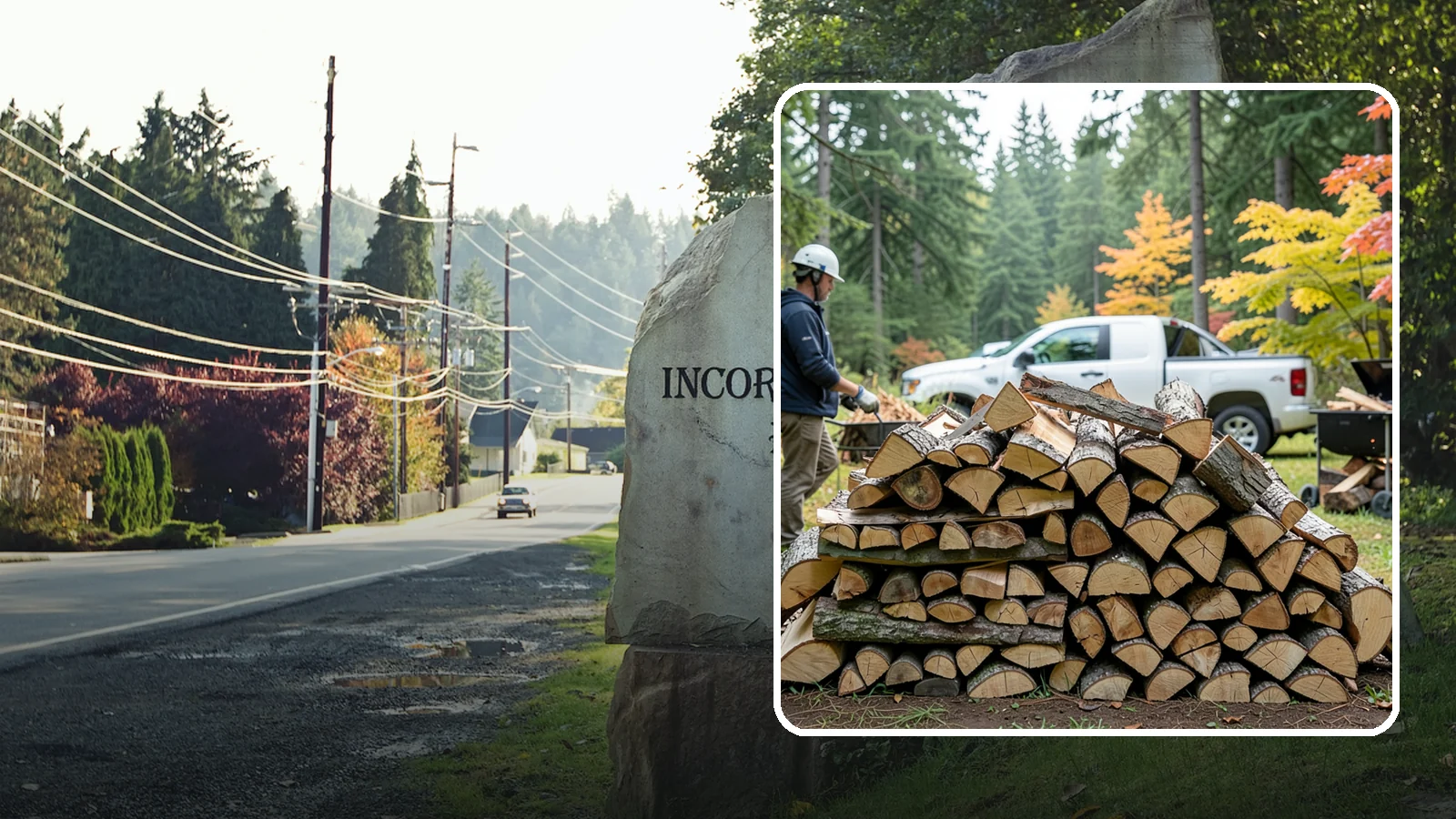 BBQ Cooking Wood in Wilkeson, Pierce County, WA - Clean-burning cooking wood cut and dried specifically for low-and-slow barbecue.