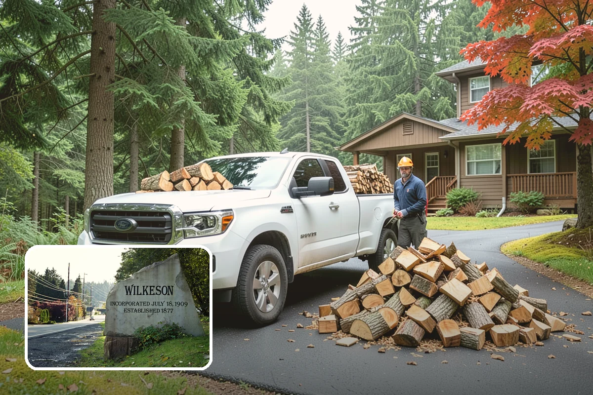 BBQ Cooking Wood in Wilkeson, Pierce County, WA - Low moisture for clean, consistent smoke
