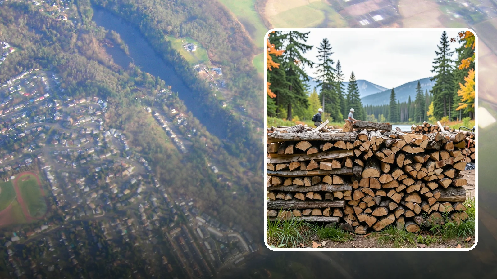 Beach Firewood in Algona, King County, WA - Bundled, ready-to-burn firewood for beach fires and coastal gatherings.