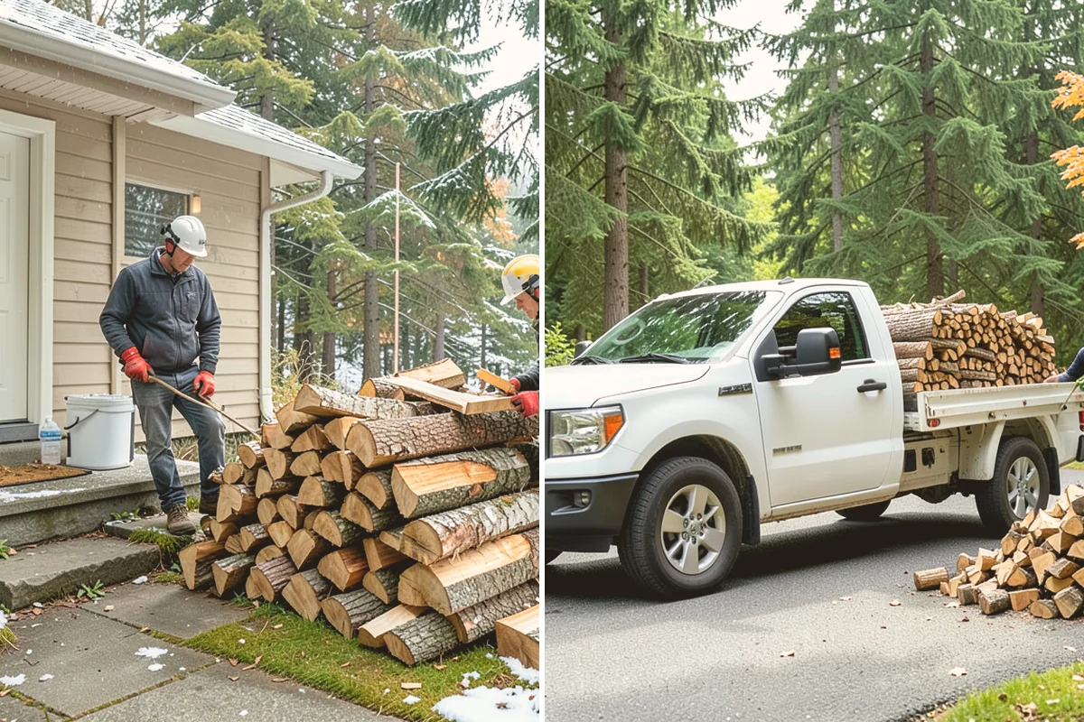 Beach Firewood in Algona, King County, WA - Tell us your beach date and group size
