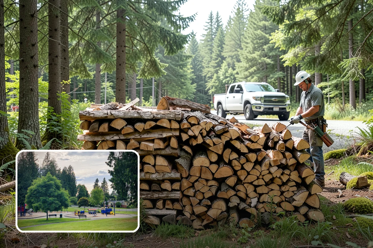 Beach Firewood in Bonney Lake, Pierce County, WA - Lights reliably in humid coastal air