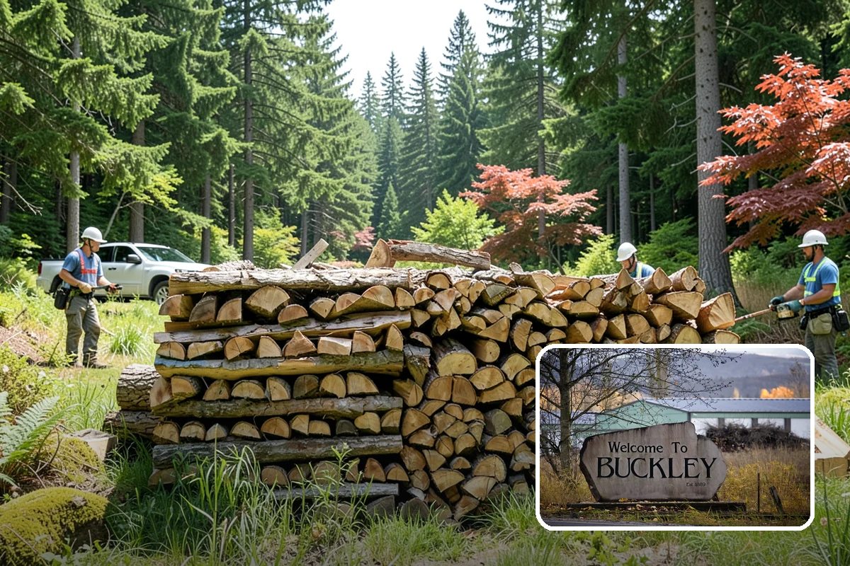 Beach Firewood in Buckley, Pierce County, WA - Lights reliably in humid coastal air