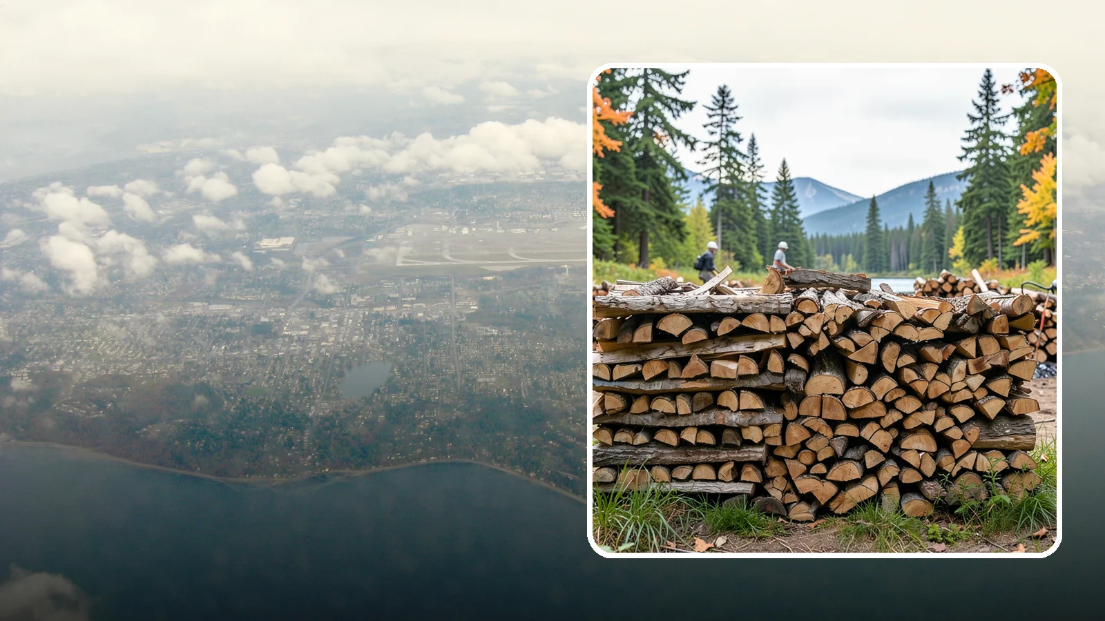 Beach Firewood in Burien, King County, WA - Bundled, ready-to-burn firewood for beach fires and coastal gatherings.
