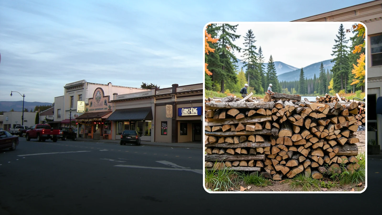 Beach Firewood in Burlington, Skagit County, WA - Bundled, ready-to-burn firewood for beach fires and coastal gatherings.
