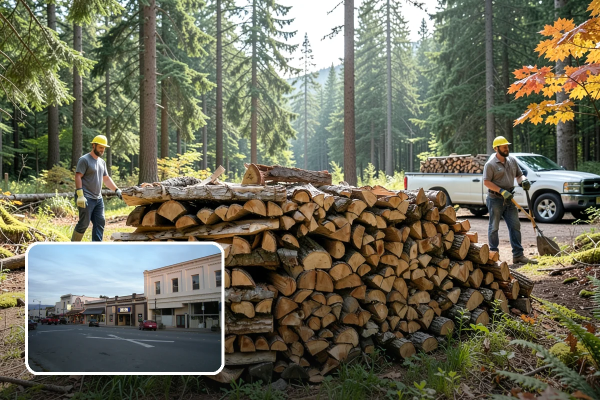 Beach Firewood in Burlington, Skagit County, WA - Lights reliably in humid coastal air