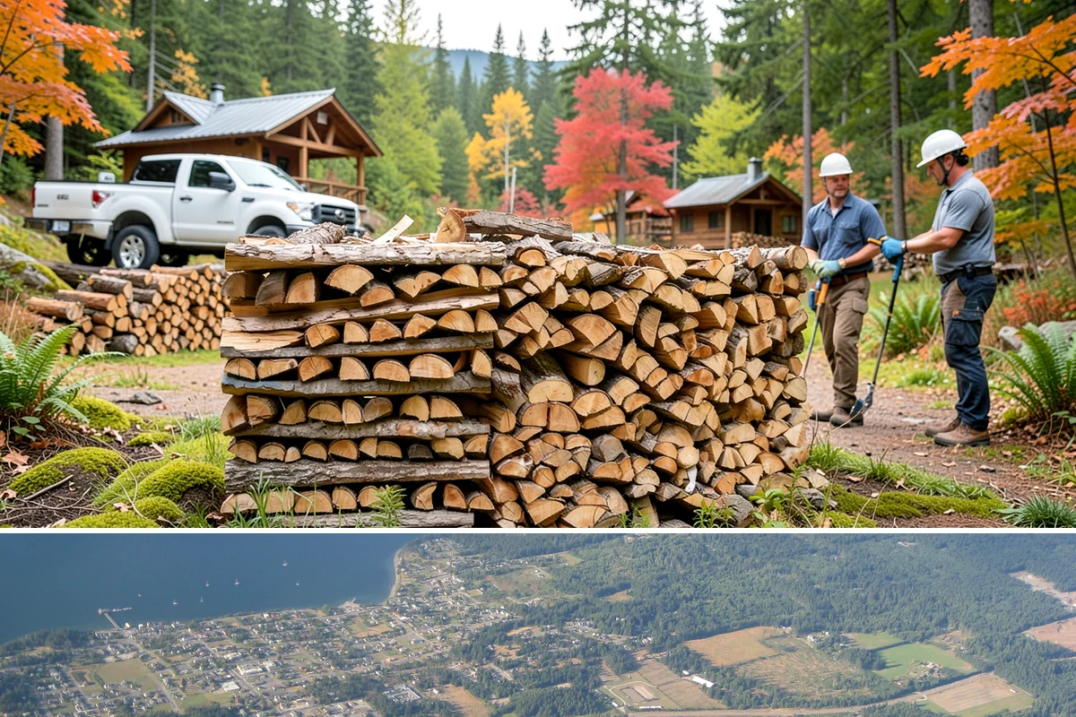 Beach Firewood in Coupeville, Island County, WA - Beach fires are popular from late spring through early fall, so grab bundles ahead of summer weekends.