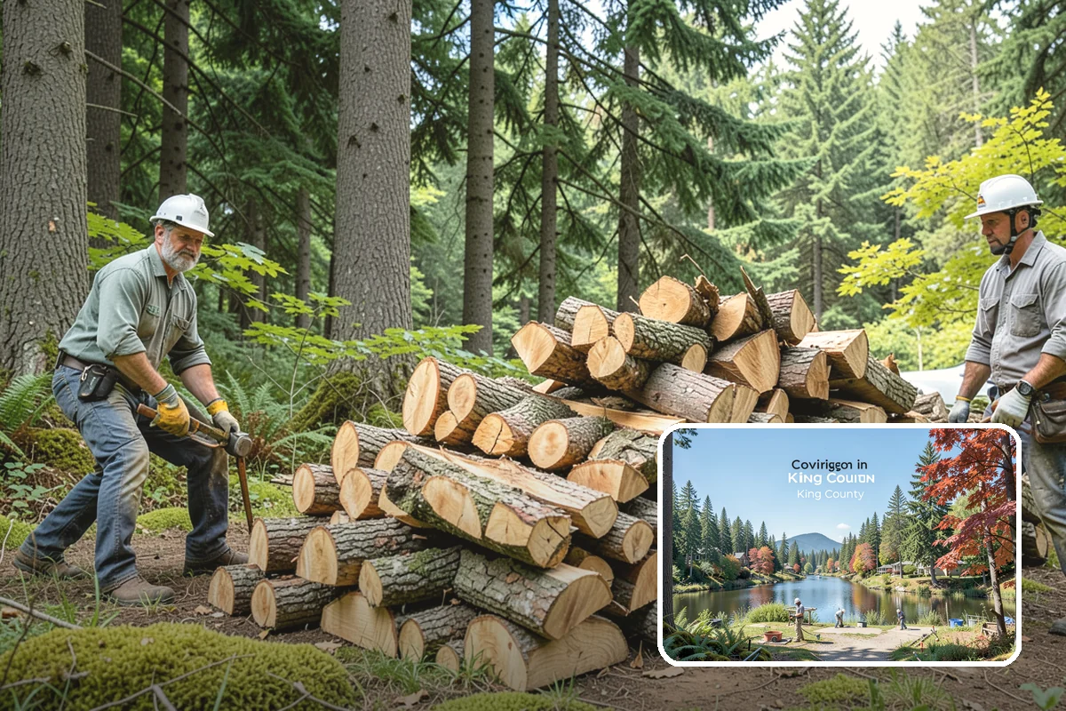 Beach Firewood in Covington, King County, WA - Lights reliably in humid coastal air