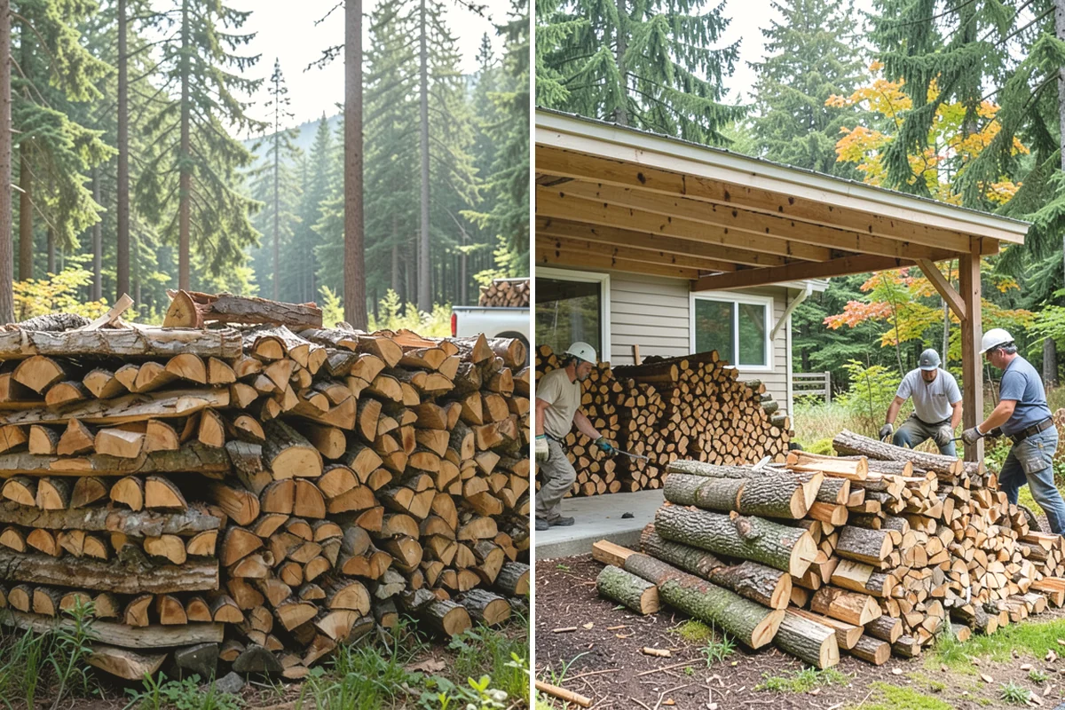 Beach Firewood in Covington, King County, WA - Tell us your beach date and group size
