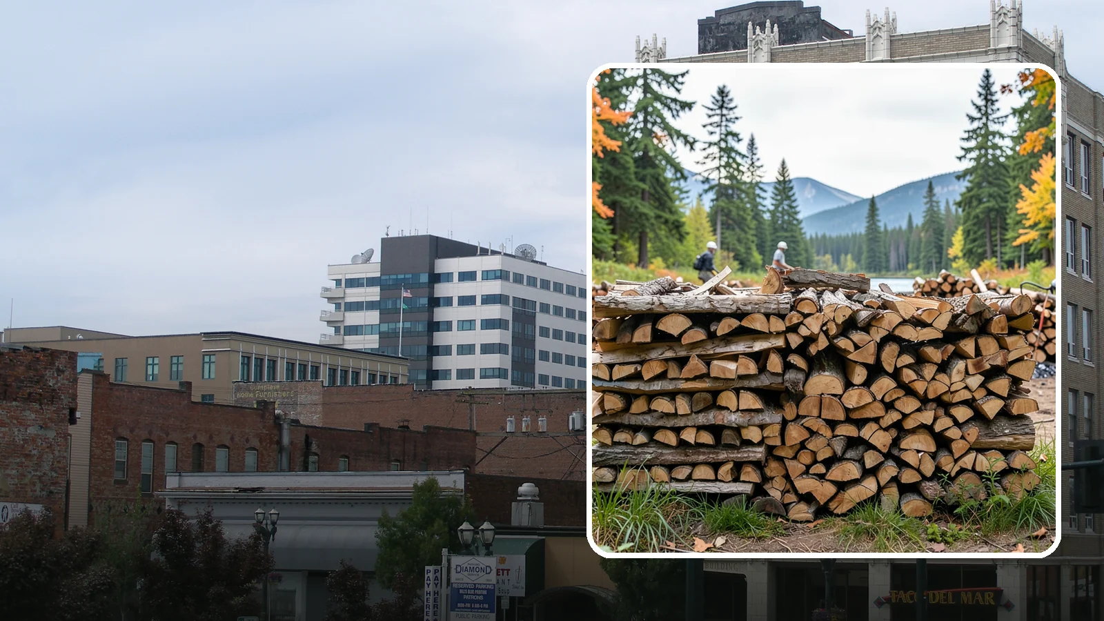 Beach Firewood in Everett, Snohomish County, WA - Bundled, ready-to-burn firewood for beach fires and coastal gatherings.