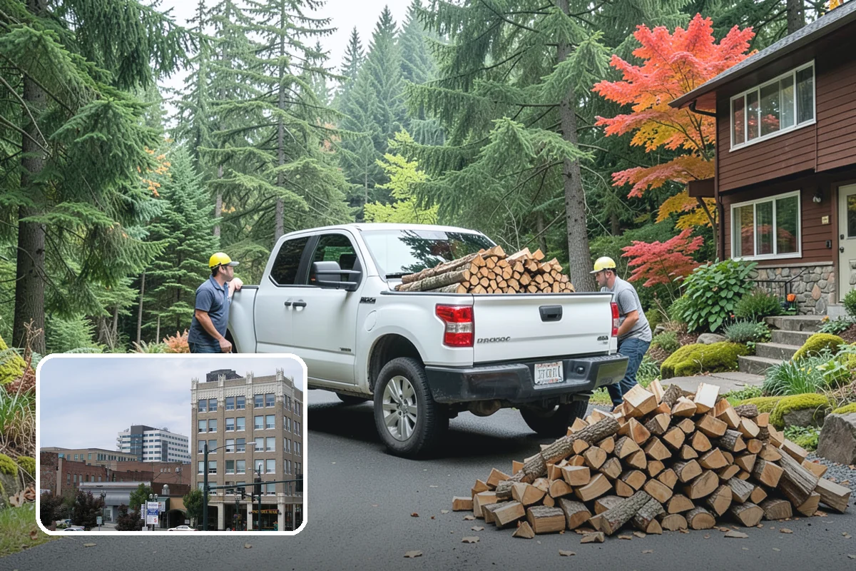 Beach Firewood in Everett, Snohomish County, WA - Lights reliably in humid coastal air