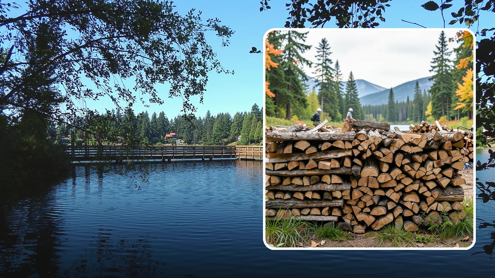 Beach Firewood in Federal Way, King County, WA - Bundled, ready-to-burn firewood for beach fires and coastal gatherings.