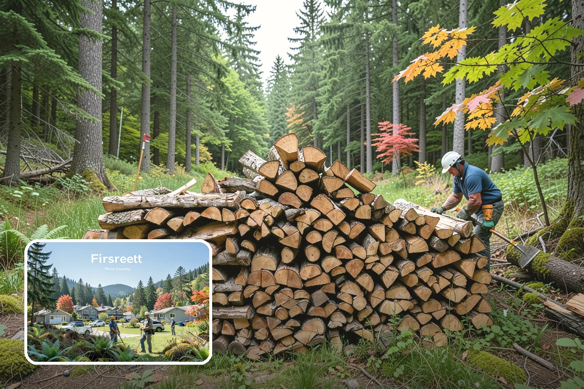Beach Firewood in Fircrest, Pierce County, WA - Lights reliably in humid coastal air