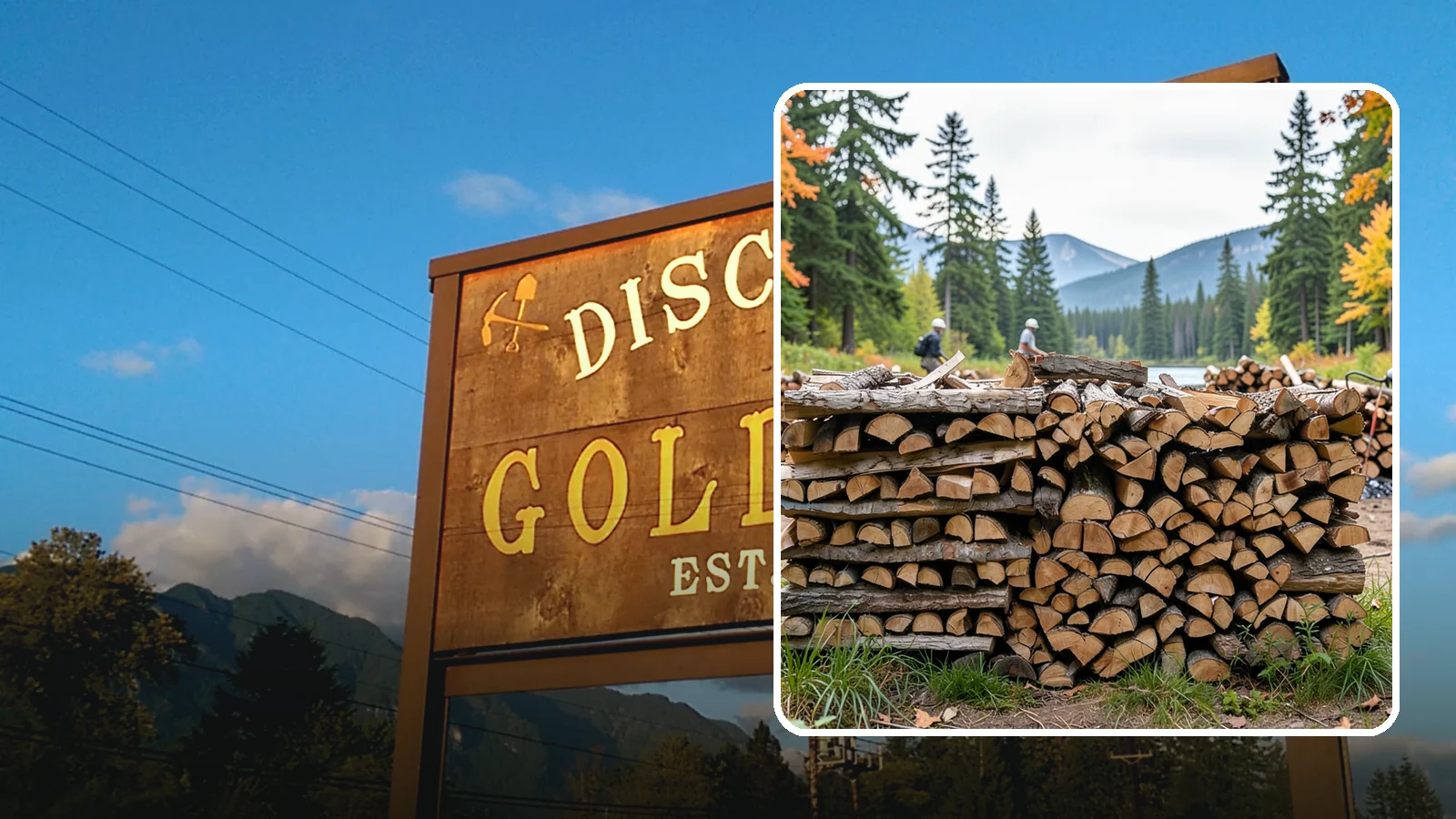Beach Firewood in Gold Bar, Snohomish County, WA - Bundled, ready-to-burn firewood for beach fires and coastal gatherings.
