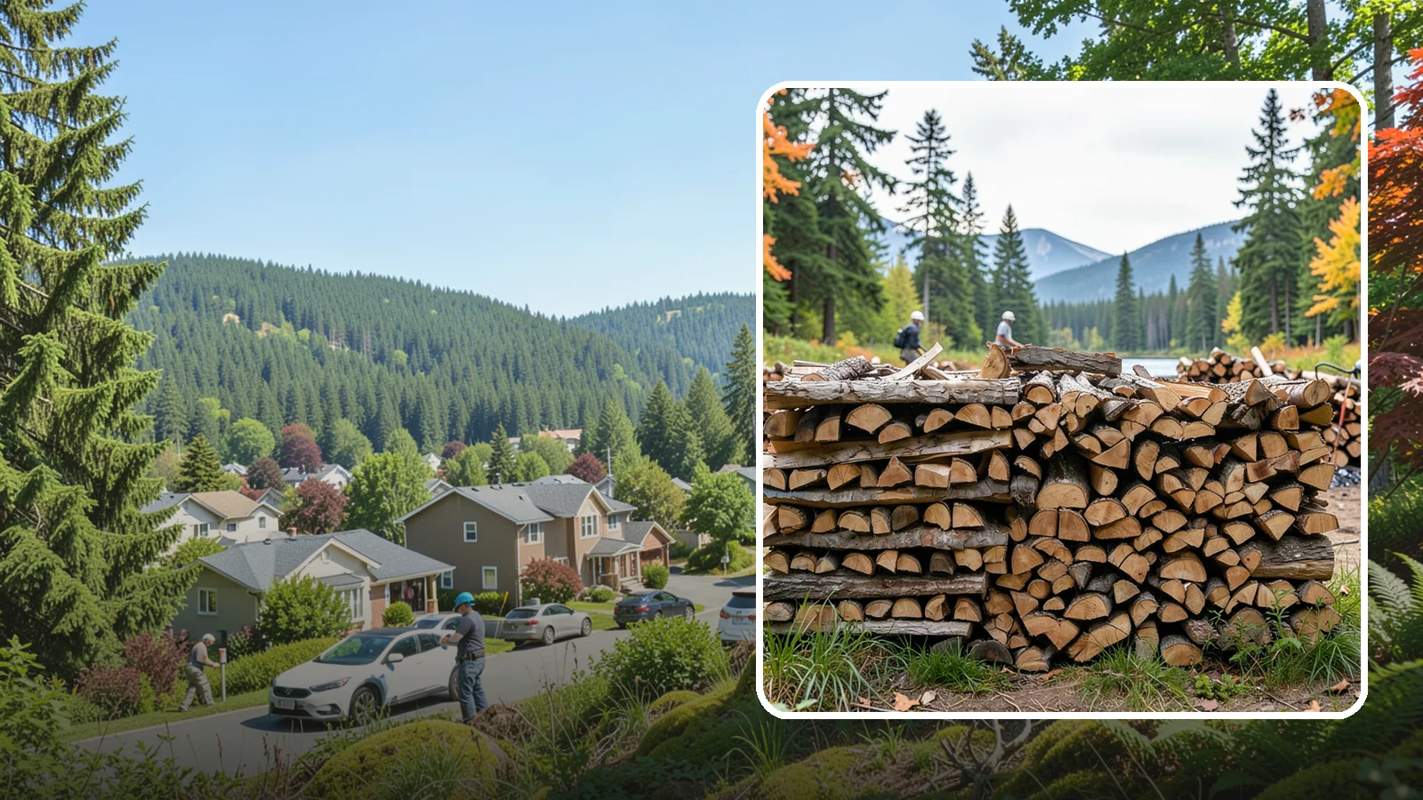 Beach Firewood in Index, Snohomish County, WA - Bundled, ready-to-burn firewood for beach fires and coastal gatherings.