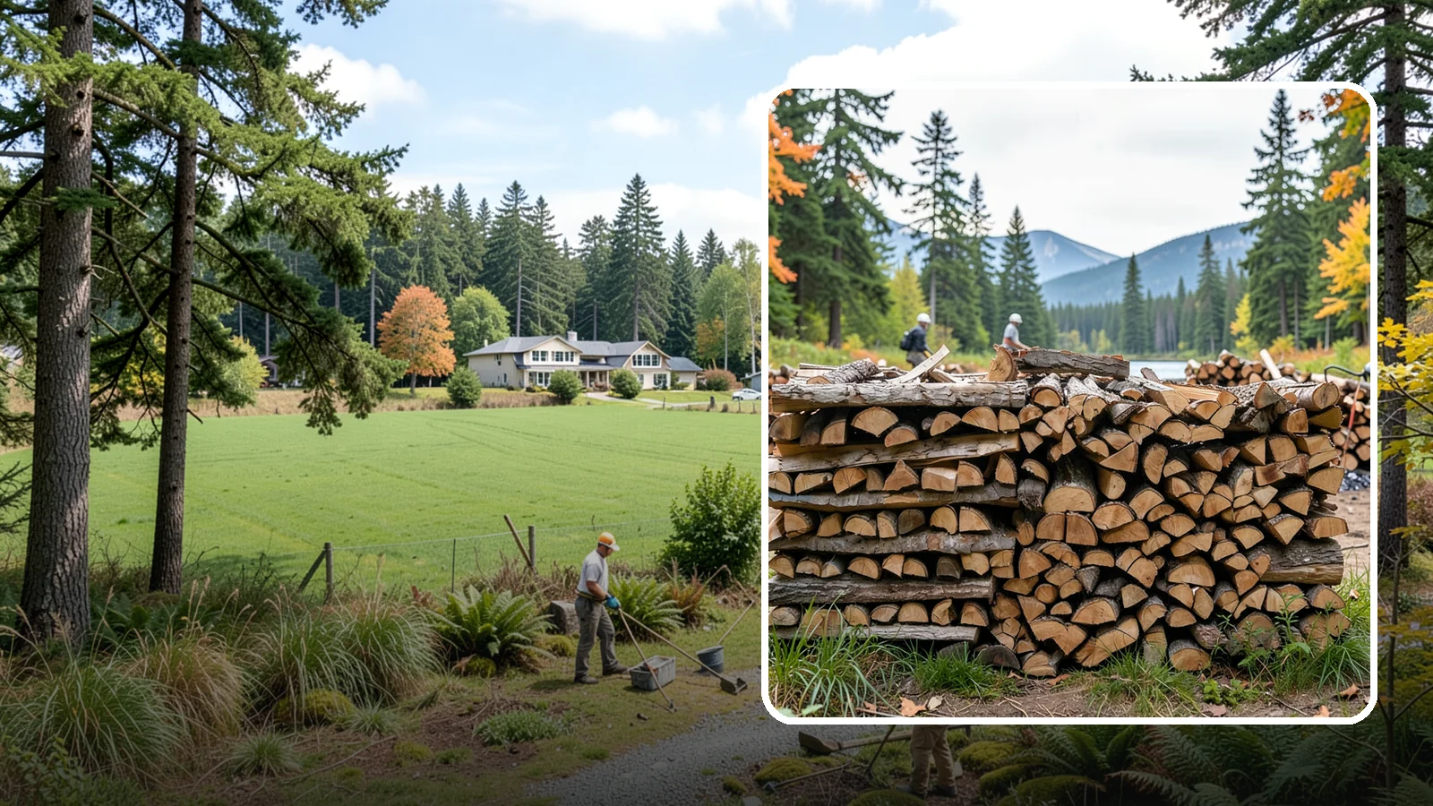 Beach Firewood in Lyman, Skagit County, WA - Bundled, ready-to-burn firewood for beach fires and coastal gatherings.