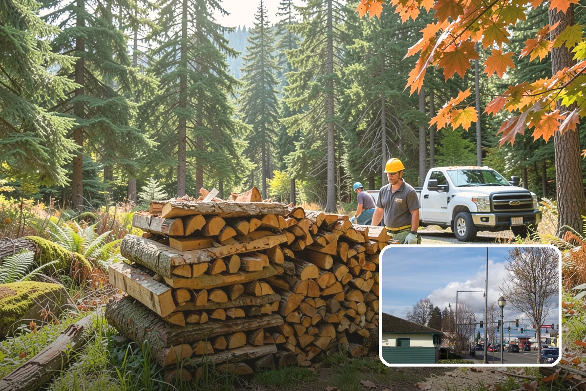 Beach Firewood in Marysville, Snohomish County, WA - Lights reliably in humid coastal air