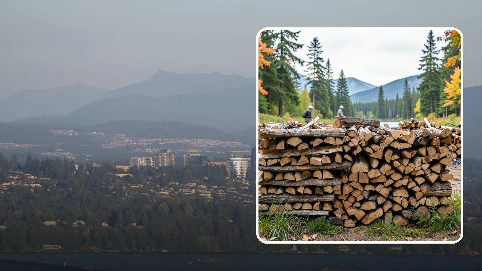 Beach Firewood in Medina, King County, WA - Bundled, ready-to-burn firewood for beach fires and coastal gatherings.
