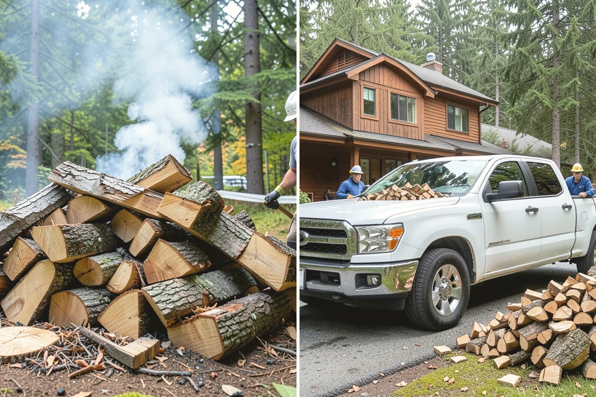 Beach Firewood in Mercer Island, King County, WA - Tell us your beach date and group size