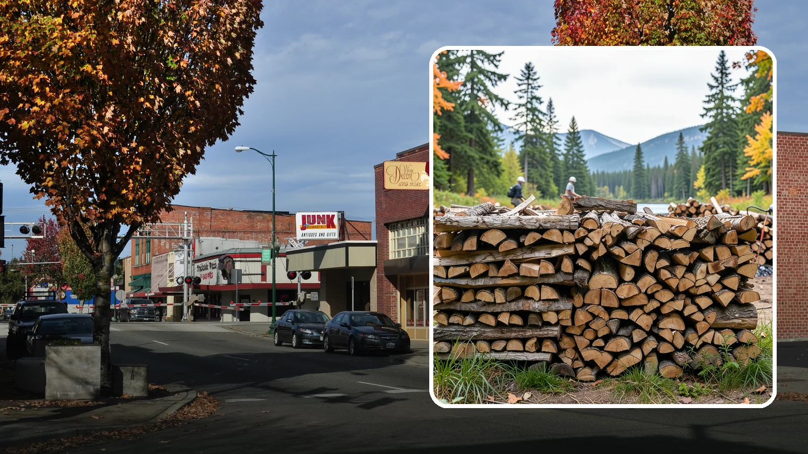 Beach Firewood in Puyallup, Pierce County, WA - Bundled, ready-to-burn firewood for beach fires and coastal gatherings.