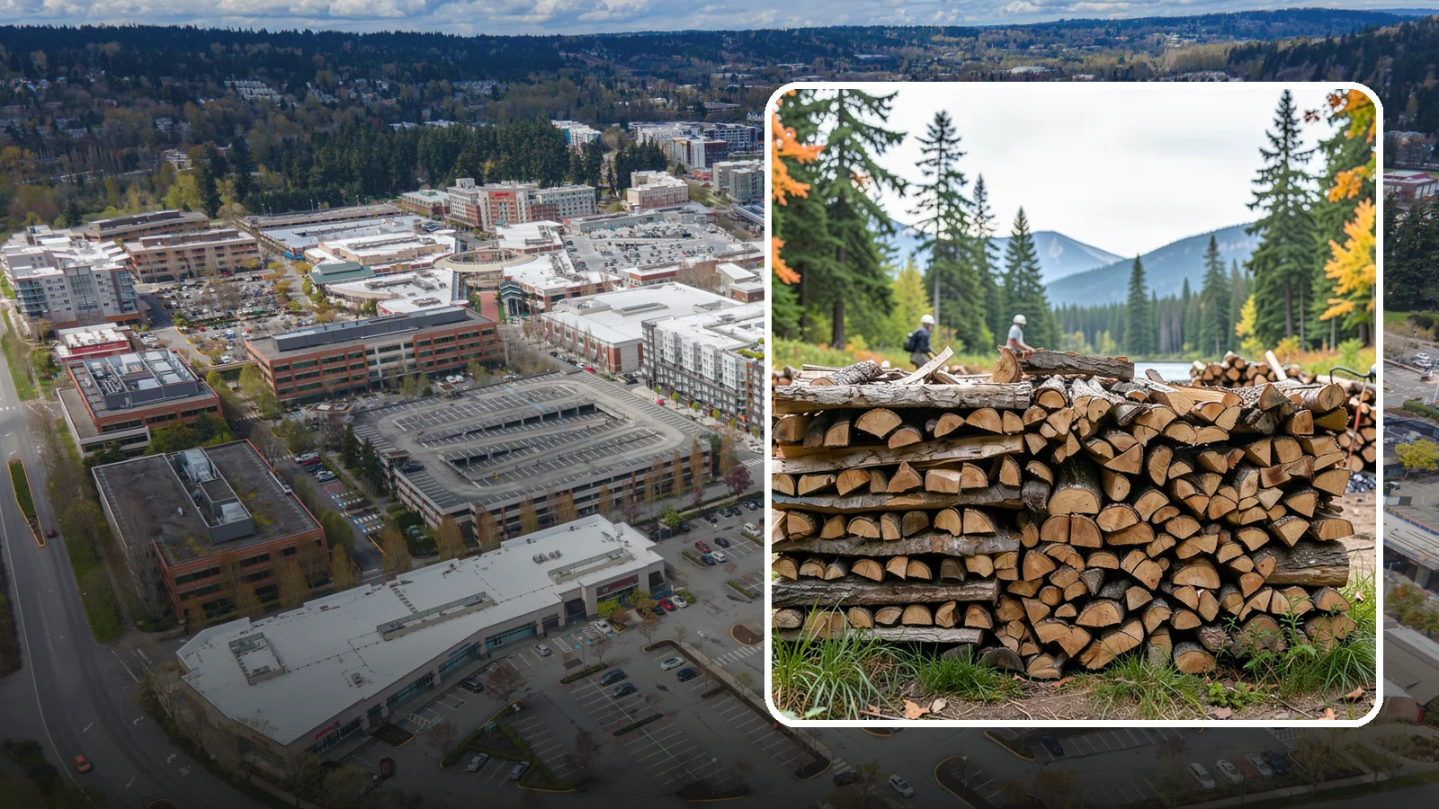 Beach Firewood in Redmond, King County, WA - Bundled, ready-to-burn firewood for beach fires and coastal gatherings.