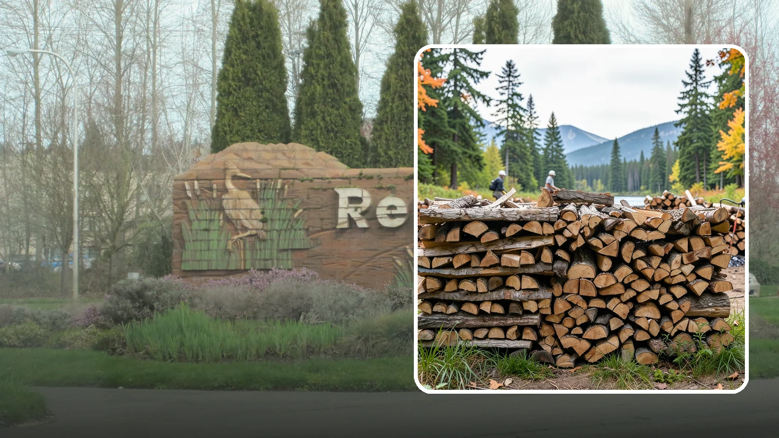 Beach Firewood in Renton, King County, WA - Bundled, ready-to-burn firewood for beach fires and coastal gatherings.