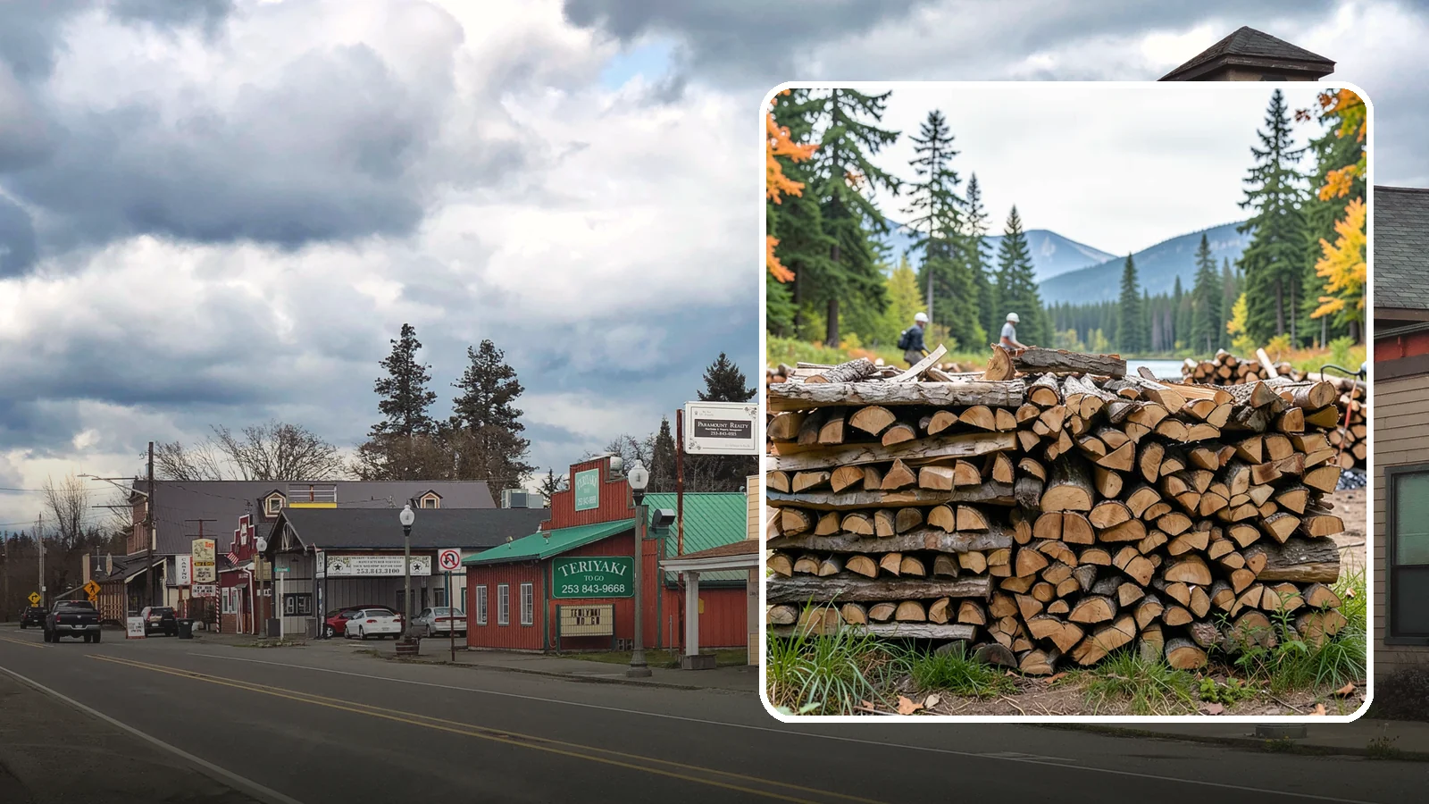 Beach Firewood in Roy, Pierce County, WA - Bundled, ready-to-burn firewood for beach fires and coastal gatherings.