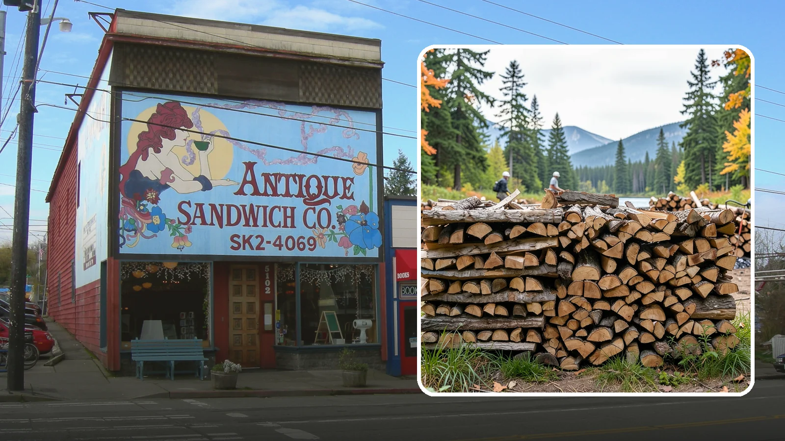 Beach Firewood in Ruston, Pierce County, WA - Bundled, ready-to-burn firewood for beach fires and coastal gatherings.