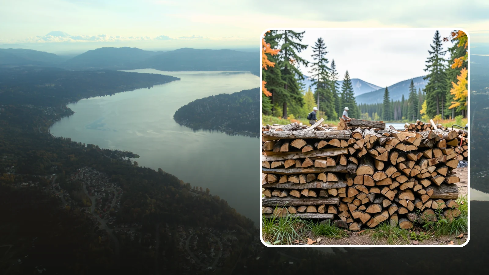 Beach Firewood in Sammamish, King County, WA - Bundled, ready-to-burn firewood for beach fires and coastal gatherings.