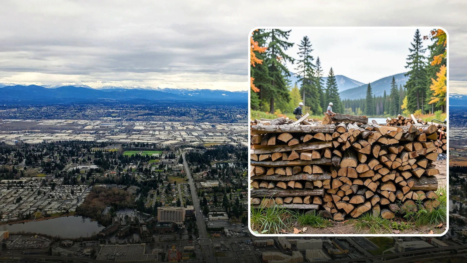 Beach Firewood in SeaTac, WA - Bundled, ready-to-burn firewood for beach fires and coastal gatherings.