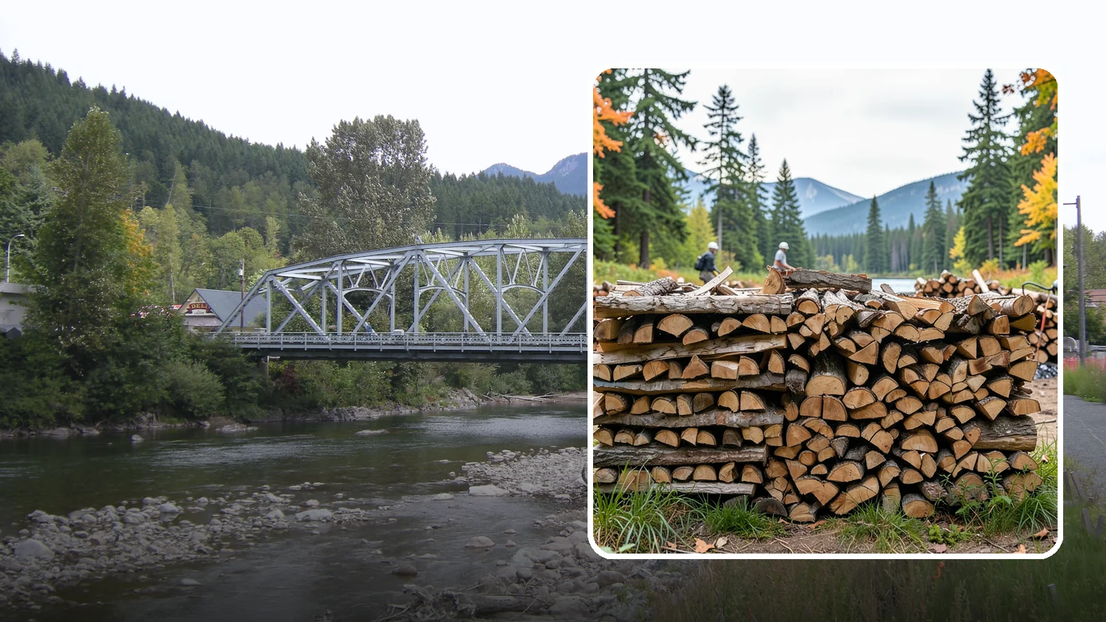 Beach Firewood in Skykomish, King County, WA - Bundled, ready-to-burn firewood for beach fires and coastal gatherings.