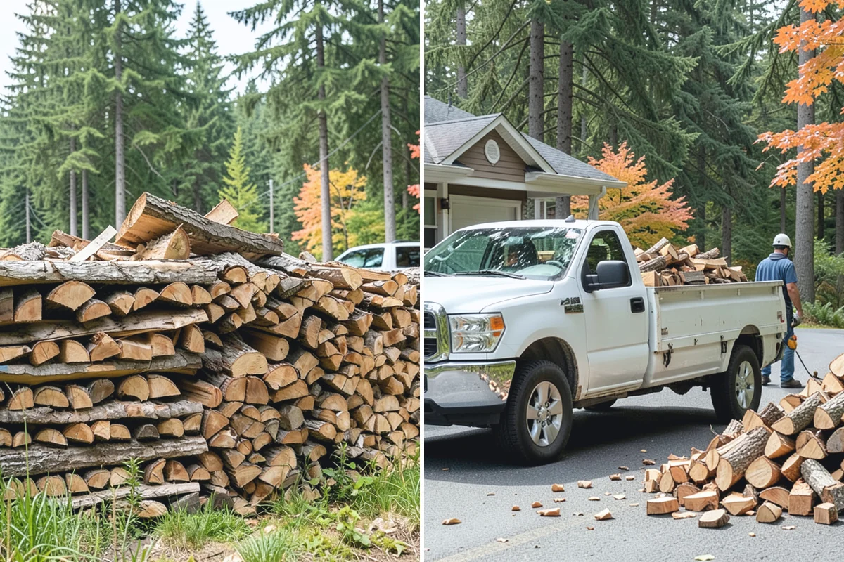 Beach Firewood in South Prairie, Pierce County, WA - Tell us your beach date and group size
