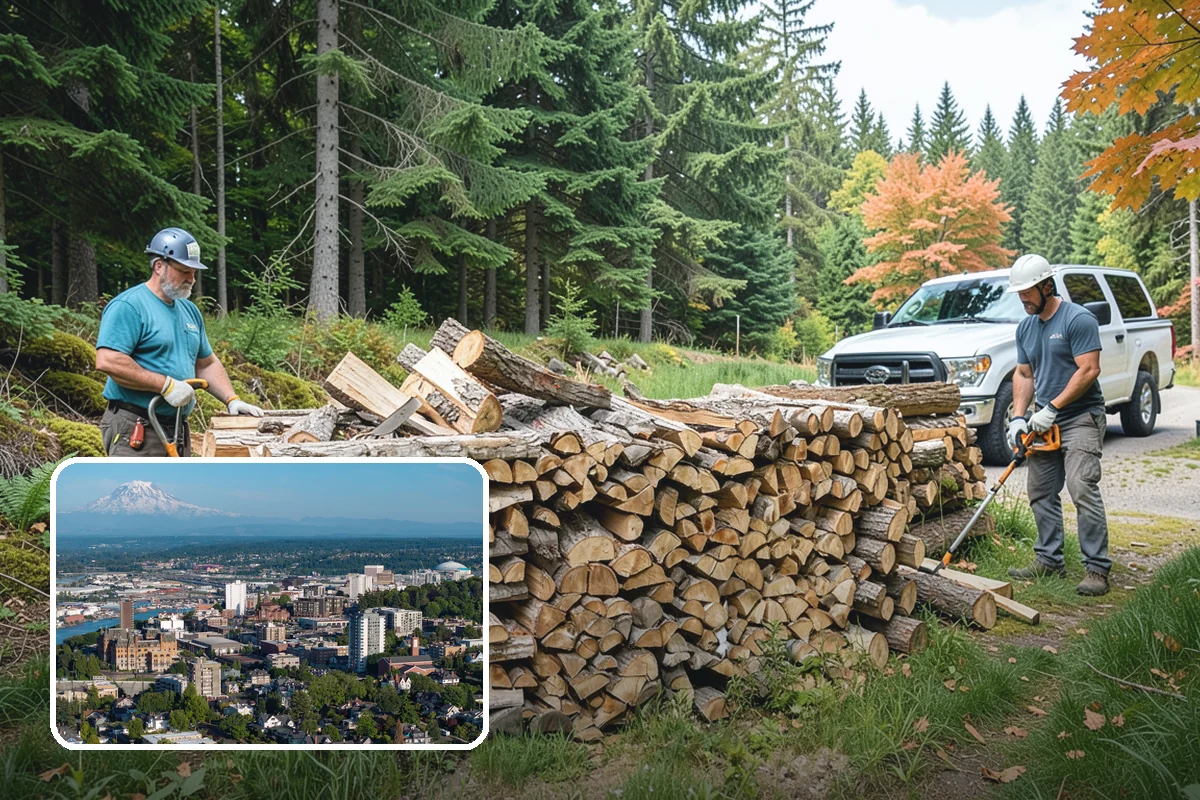 Beach Firewood in Tacoma, Pierce County, WA - Lights reliably in humid coastal air