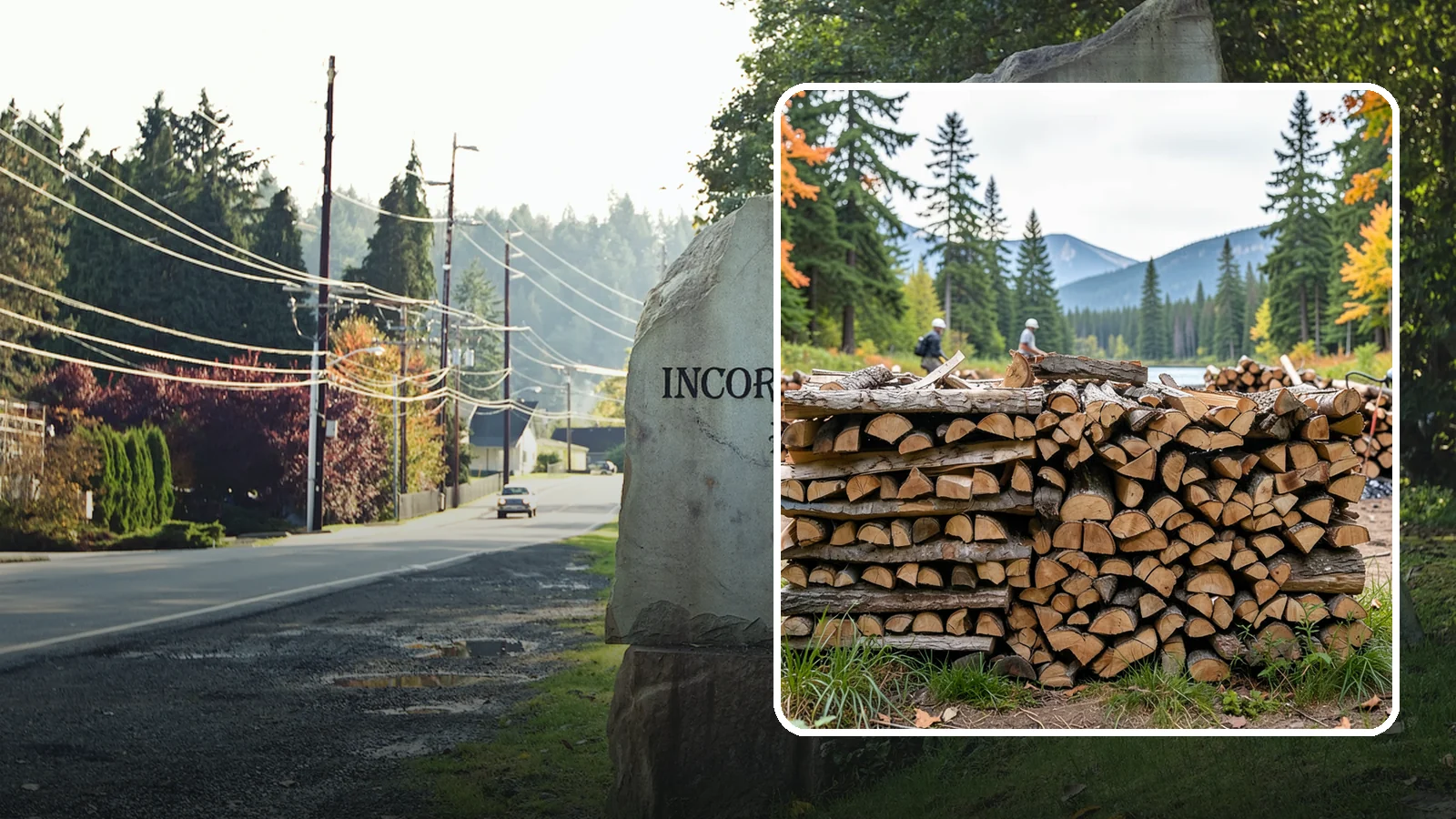Beach Firewood in Wilkeson, Pierce County, WA - Bundled, ready-to-burn firewood for beach fires and coastal gatherings.