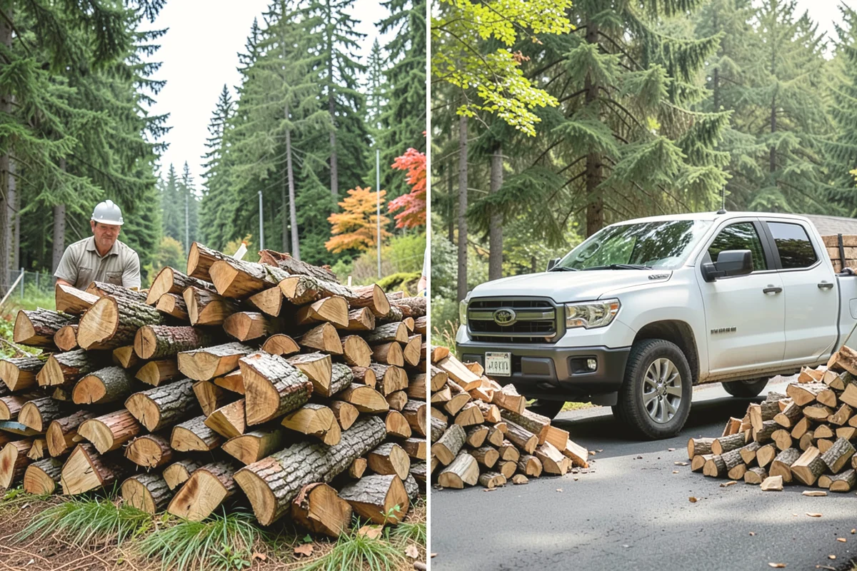 Bonfire Wood in Anacortes, Skagit County, WA - Discuss event size and wood volume