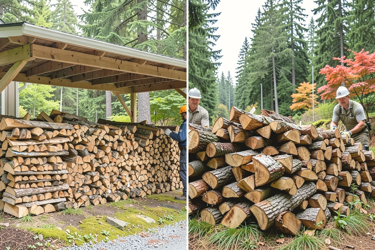 Bonfire Wood in Black Diamond, King County, WA - Discuss event size and wood volume