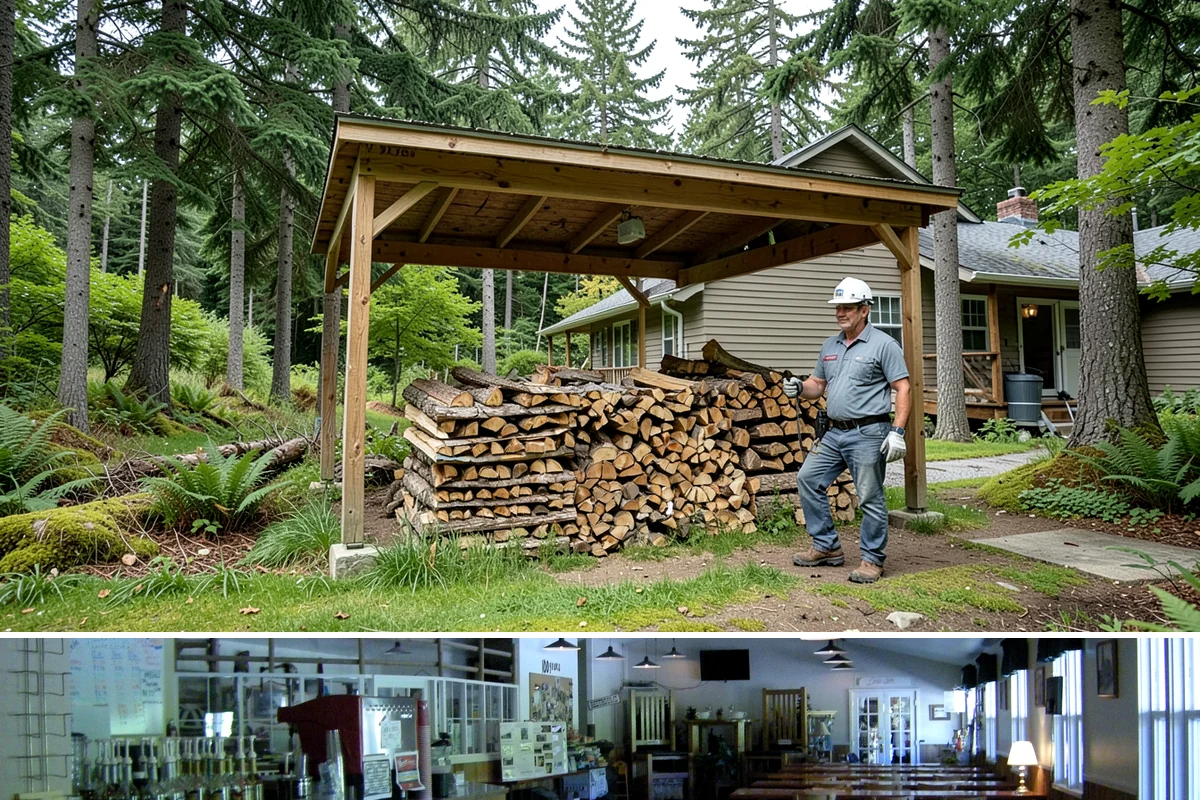 Bonfire Wood in Black Diamond, King County, WA - Reserve bonfire wood ahead of summer and fall event season when demand is highest.