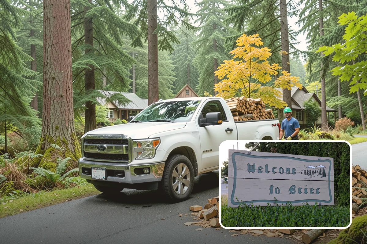 Bonfire Wood in Brier, Snohomish County, WA - Larger splits build a substantial blaze