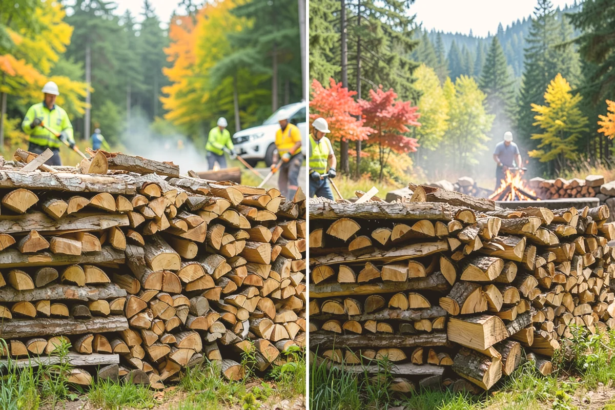 Bonfire Wood in Brier, Snohomish County, WA - Discuss event size and wood volume