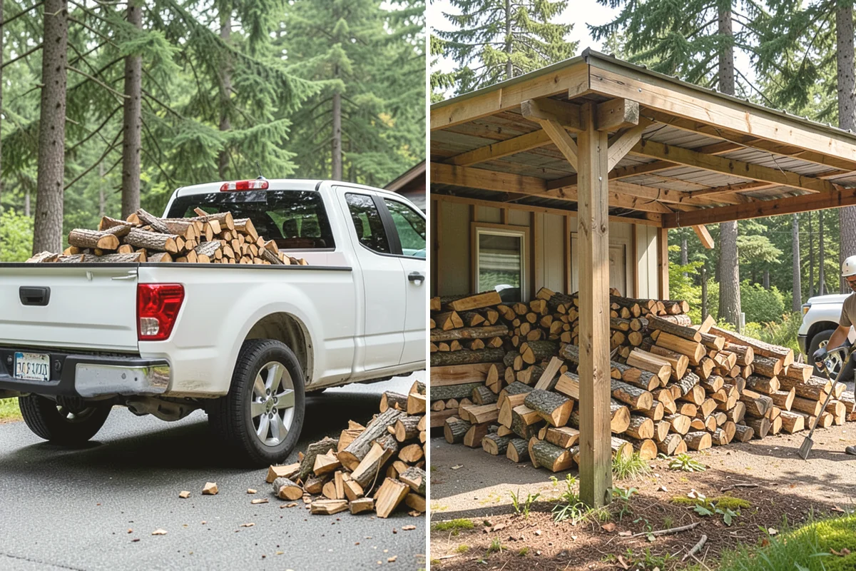 Bonfire Wood in Carnation, King County, WA - Discuss event size and wood volume