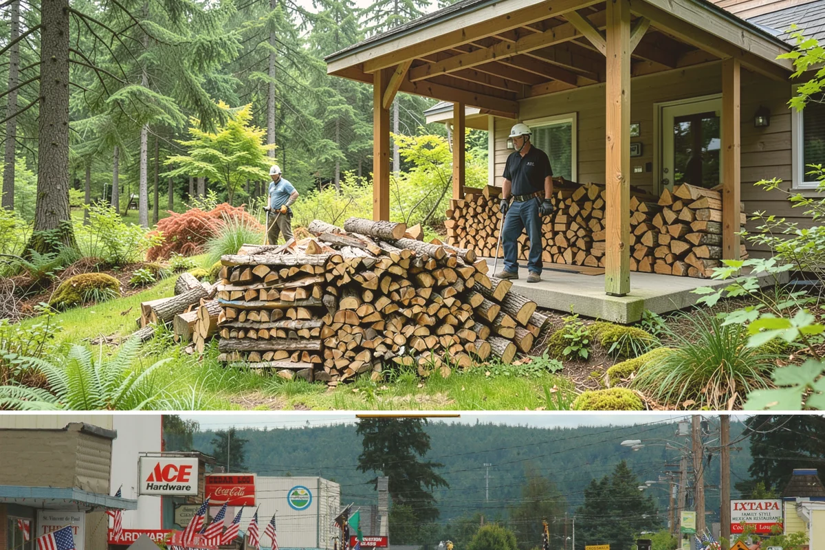 Bonfire Wood in Carnation, King County, WA - Reserve bonfire wood ahead of summer and fall event season when demand is highest.