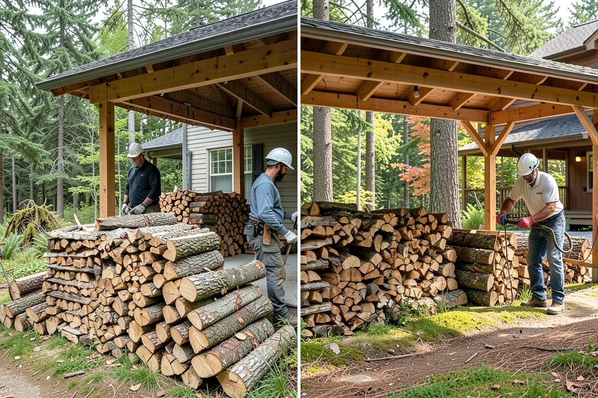 Bonfire Wood in Concrete, Skagit County, WA - Discuss event size and wood volume