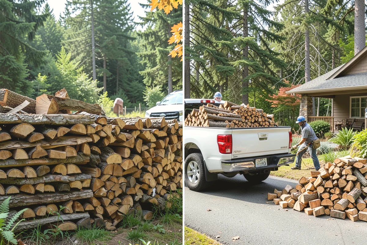 Bonfire Wood in Covington, King County, WA - Discuss event size and wood volume