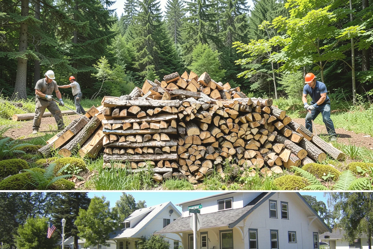 Bonfire Wood in DuPont, Pierce County, WA - Reserve bonfire wood ahead of summer and fall event season when demand is highest.