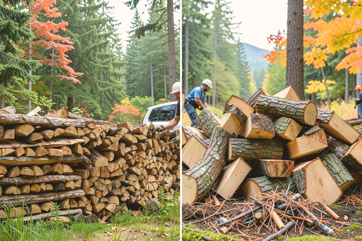Bonfire Wood in Edmonds, Snohomish County, WA - Discuss event size and wood volume