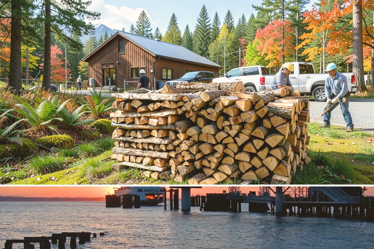 Bonfire Wood in Edmonds, Snohomish County, WA - Reserve bonfire wood ahead of summer and fall event season when demand is highest.