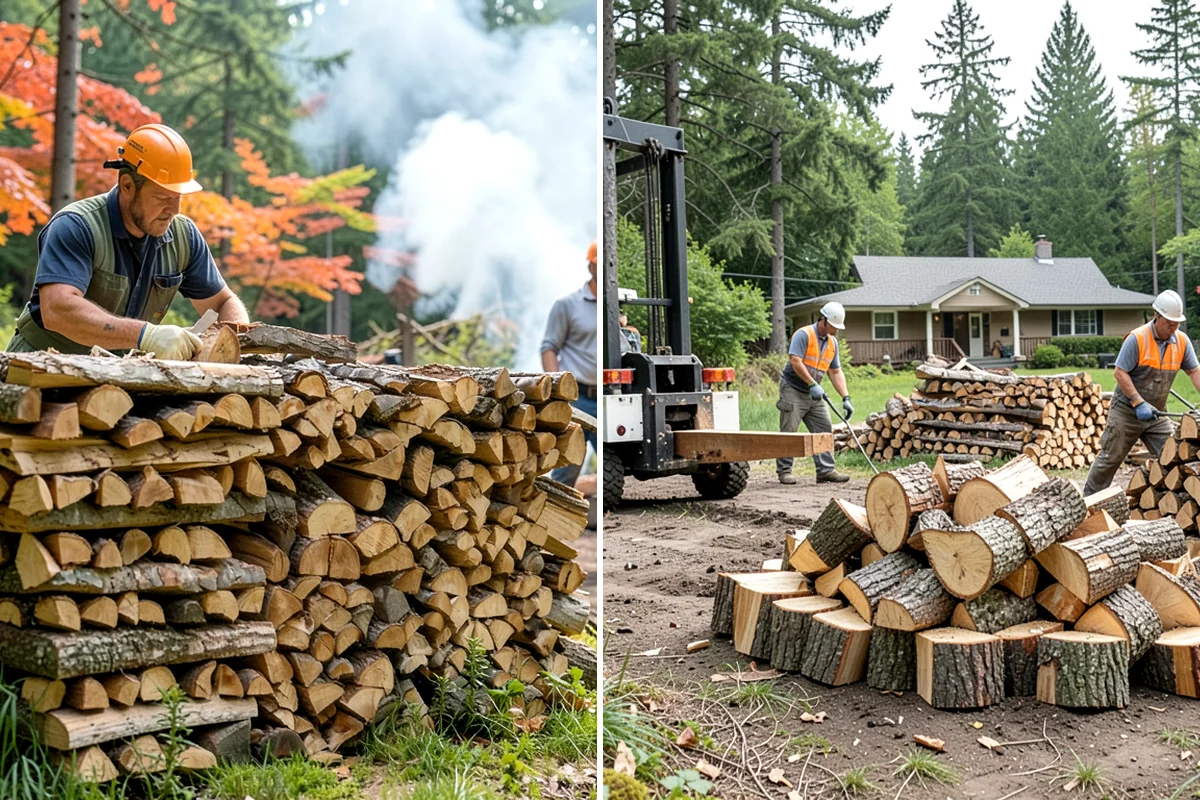 Bonfire Wood in Enumclaw, King County, WA - Discuss event size and wood volume