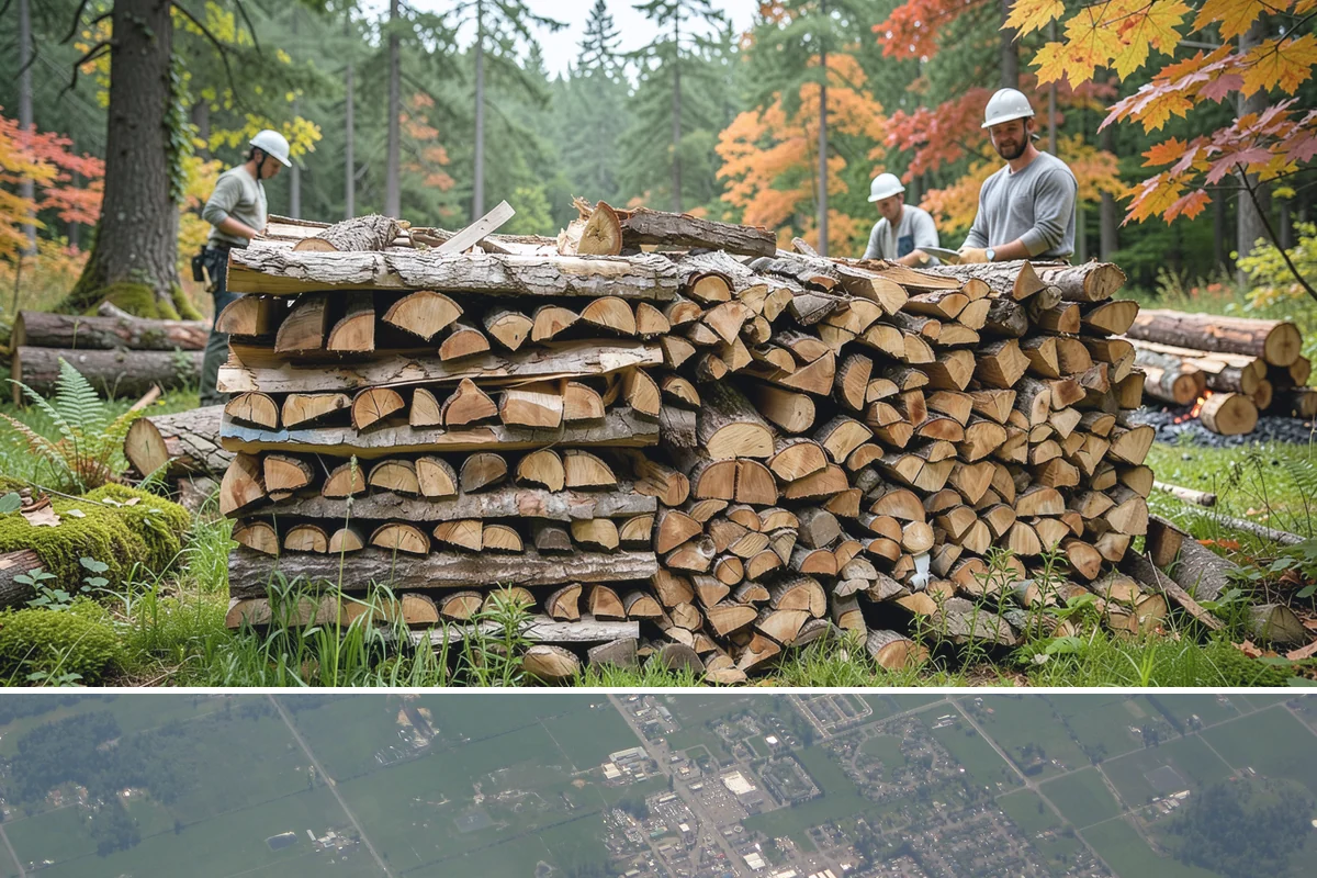 Bonfire Wood in Enumclaw, King County, WA - Reserve bonfire wood ahead of summer and fall event season when demand is highest.