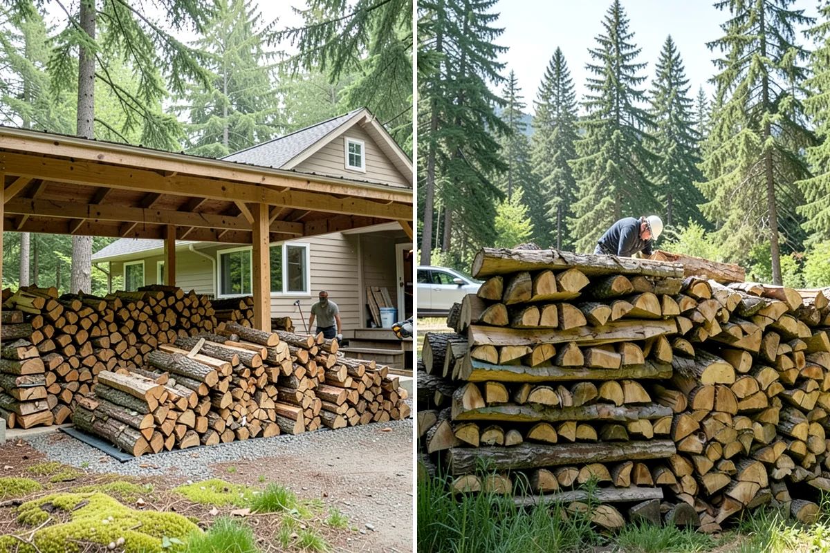 Bonfire Wood in Everett, Snohomish County, WA - Discuss event size and wood volume