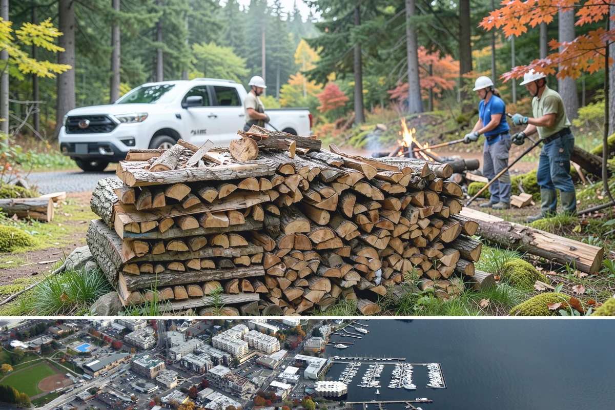 Bonfire Wood in Kirkland, King County, WA - Reserve bonfire wood ahead of summer and fall event season when demand is highest.